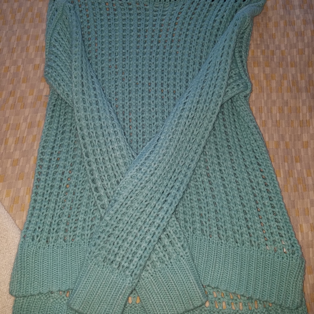 Piperlime Waffle Knit Sweater
